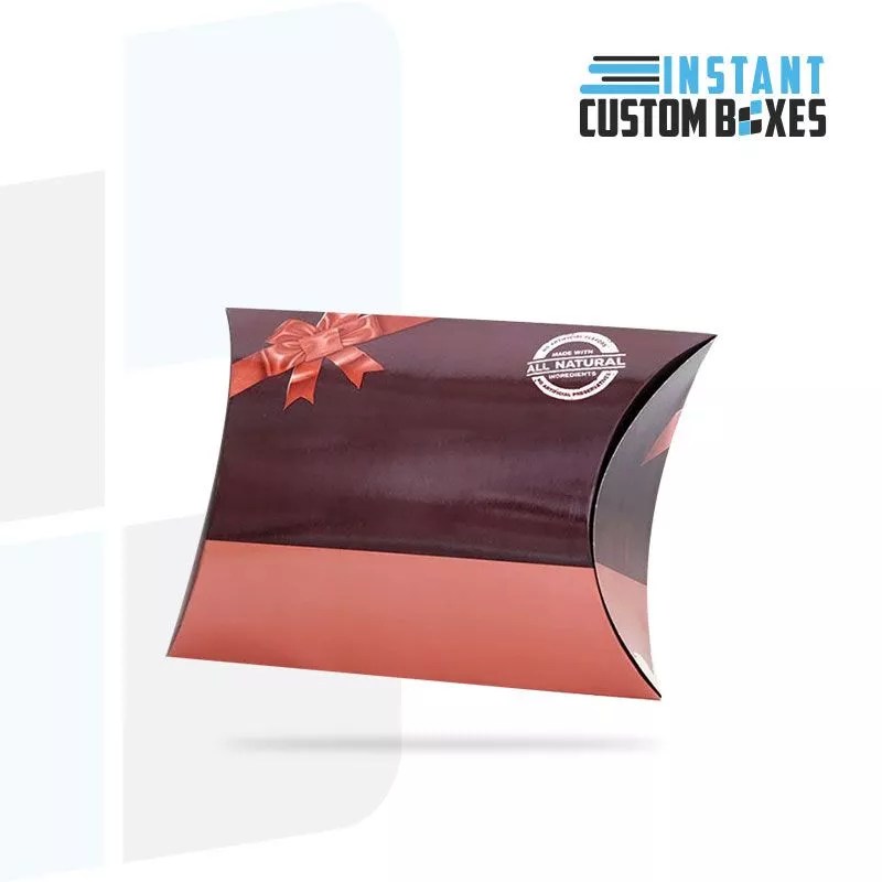 Custom Large Pillow Boxes At Wholesale Rate Instant Custom Boxes