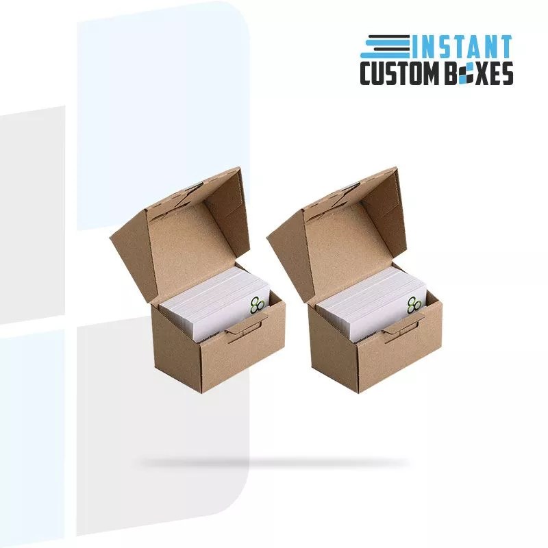 Custom Cardboard Business Card Boxes Instant Custom Boxes