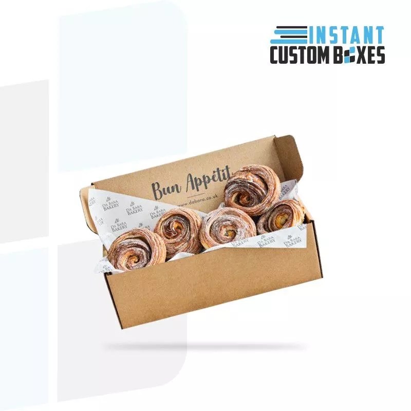 Custom Cinnamon Rolls Packaging Boxes