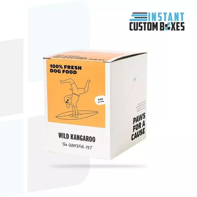 Dog Food packaging Boxes At Wholesale Instant Custom Boxes