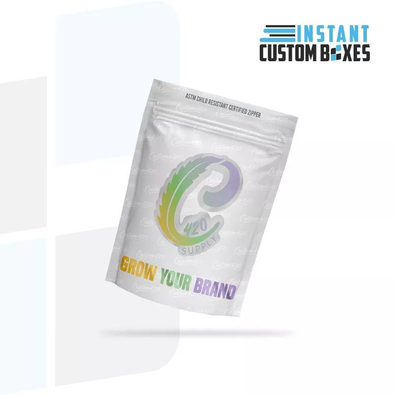 Custom large Mylar Bags At Wholesale Rate