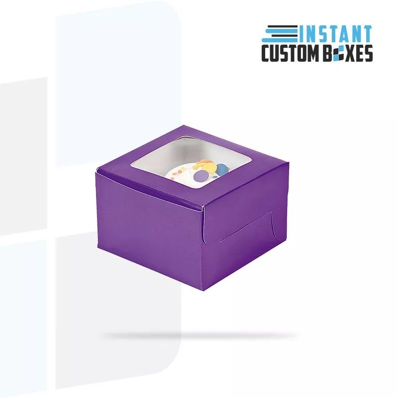 Get Custom Small Bakery Boxes with Window In Bulk Instant Custom Boxes