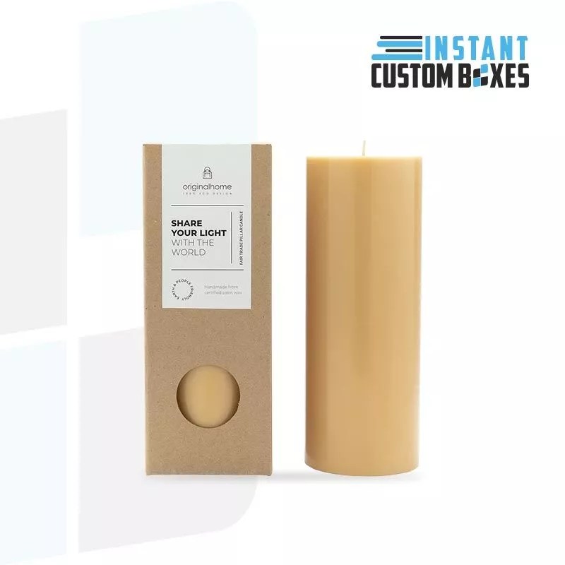 Pillar Candle Boxes At Wholesale Rate Instant Custom Boxes