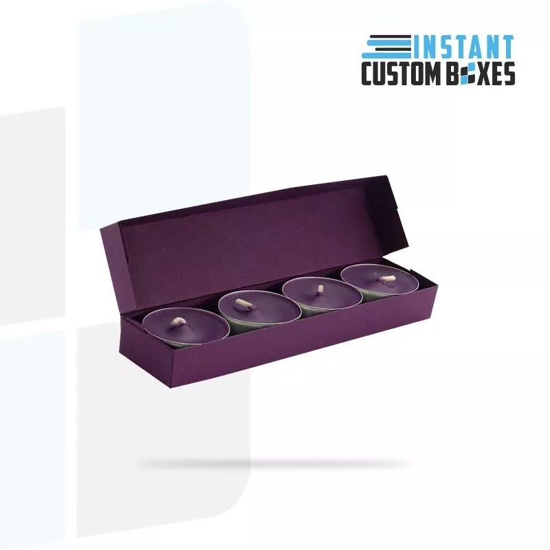 Tealight Candle Boxes At Wholesale Rate Instant Custom Boxes