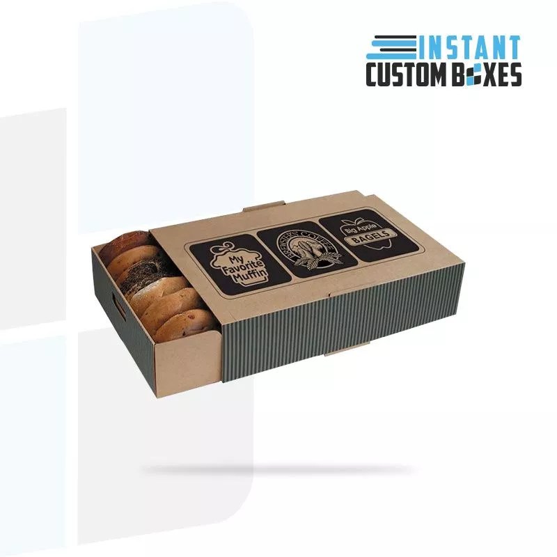 Custom Bagel Boxes At Wholesale Rate Bagel Packaging Boxes