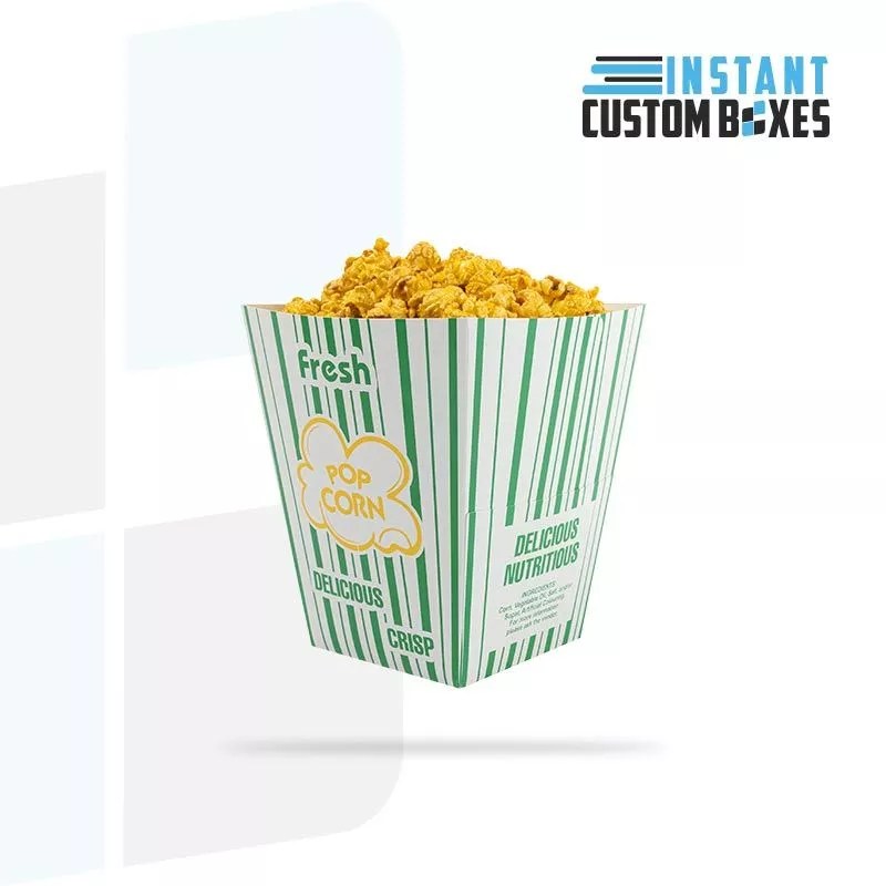 Large Popcorn Boxes At Cheap Rate Instant Custom Boxes