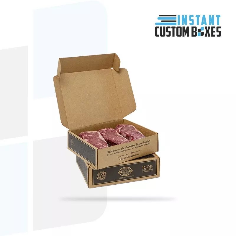 Meat Gift Boxes Instant Custom Boxes