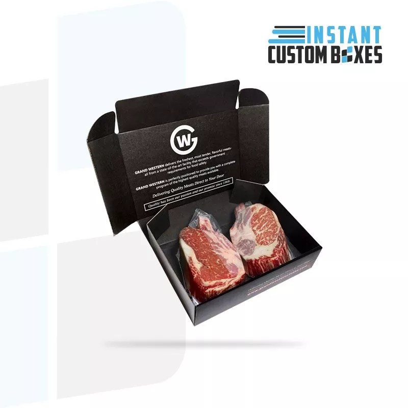 Meat Gift Boxes Instant Custom Boxes