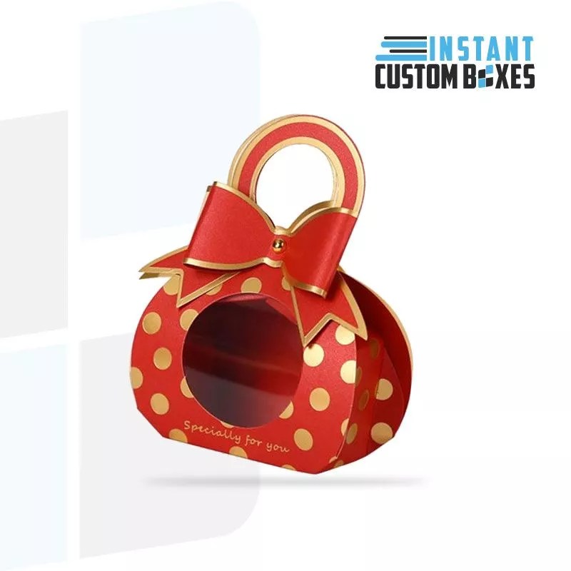 Ornament Gift Box With Window At Wholesale Rate Instant Custom Boxes