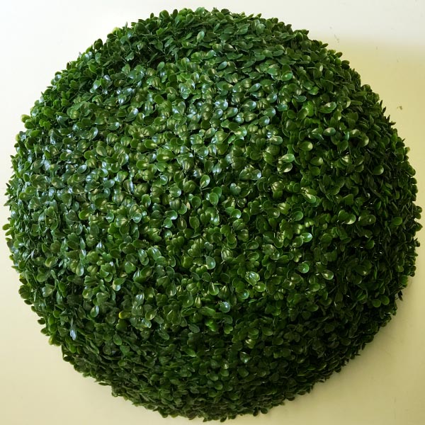Uv Protected Artificial Large Topiary Ball 48cm Instant Green Direct