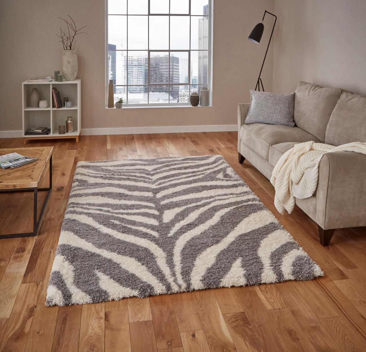 Zebra Rug Large Instant Home