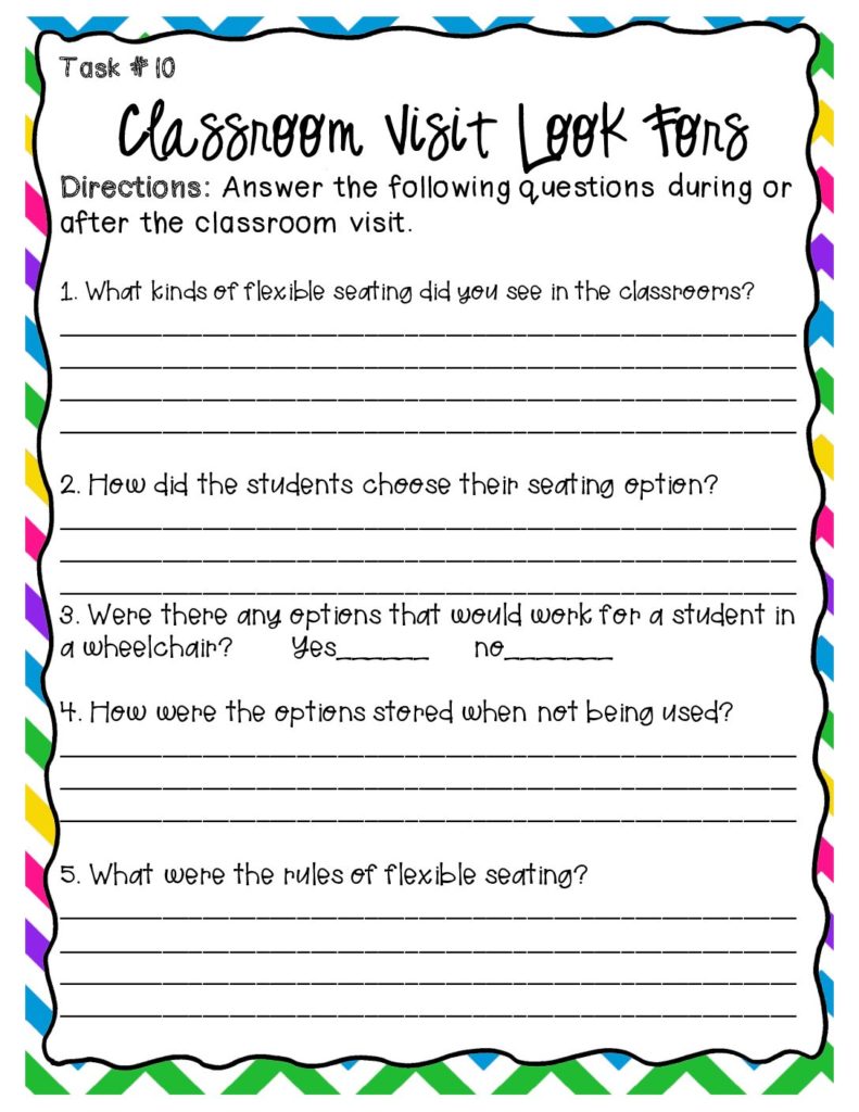 Starbucks Classroom Flexible Seating PBL Instructional