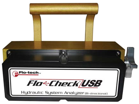 Flotech USB Hydraulic System Analyzer Turbine Flow Meters Instrumart