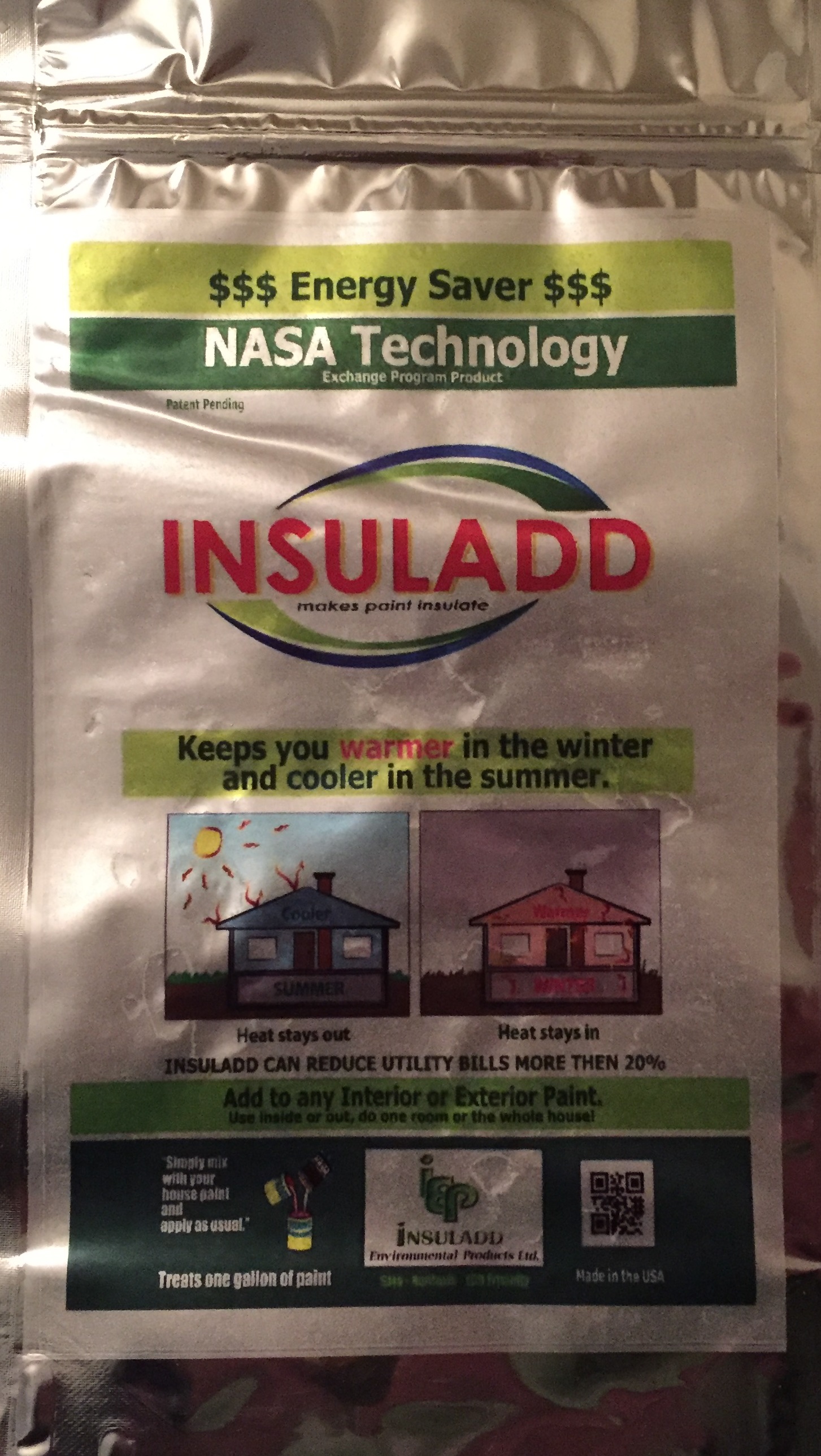 Insulating Additive (Five 1lb Bags) Insuladd