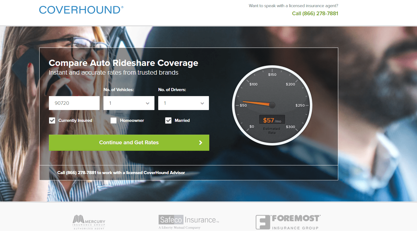 CoverHound Launches Online Rideshare Insurance Offering