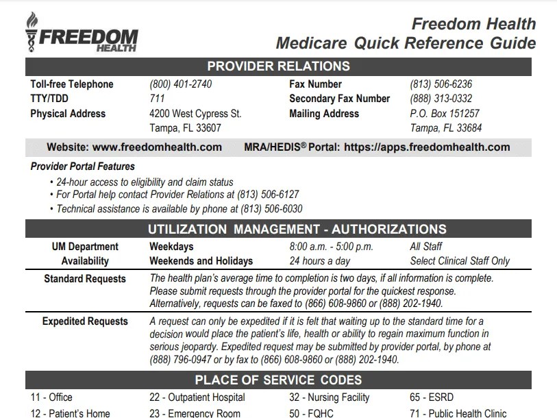 Freedom Health Agent Resources Plans And Client Brochures