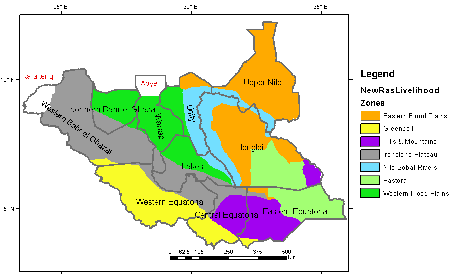 Assessing Agricultural Potential in South Sudan A Spatial Analysis