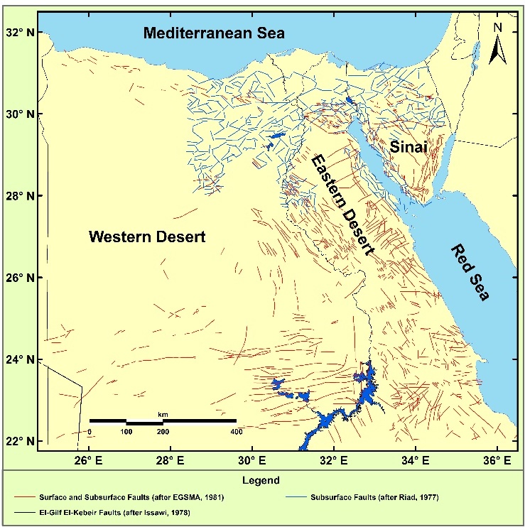 An Updated Seismic Source Model for Egypt IntechOpen