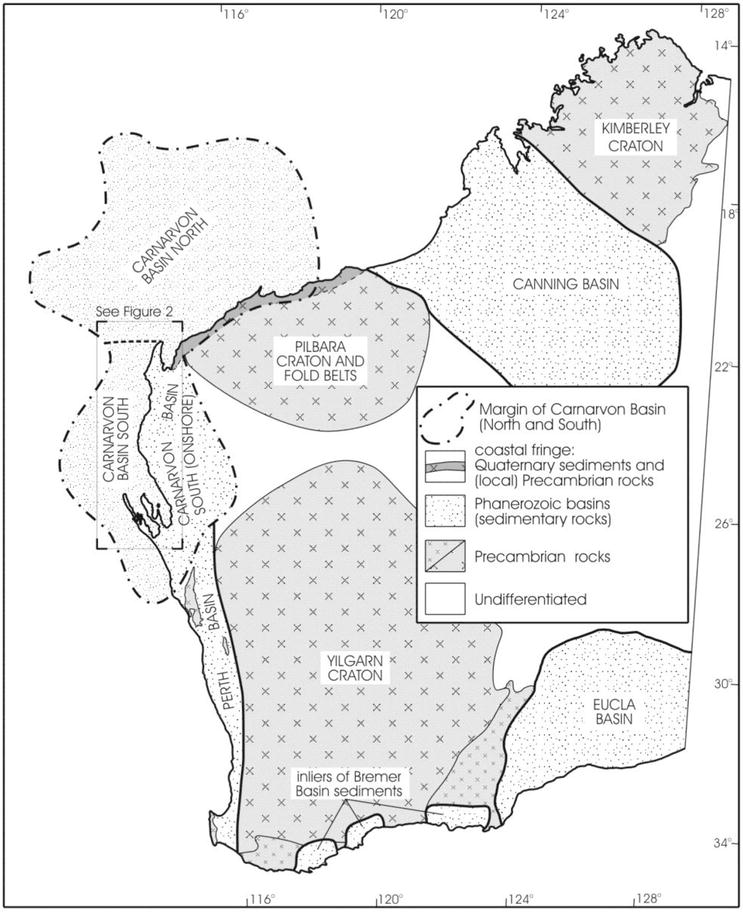 The Onshore Southern Carnarvon Basin in Coastal Western Australia