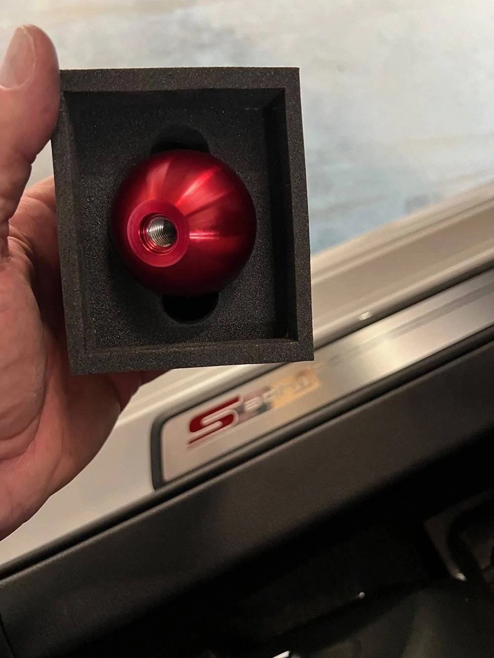 Red Mugen shift knob for sale IntegraForums 2023+ Acura Integra