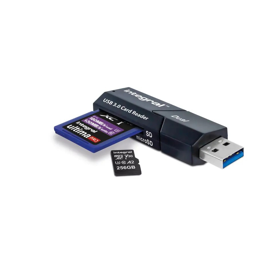 Usb 3.0 Dual Slot Micro Sd And Sd Card Reader
