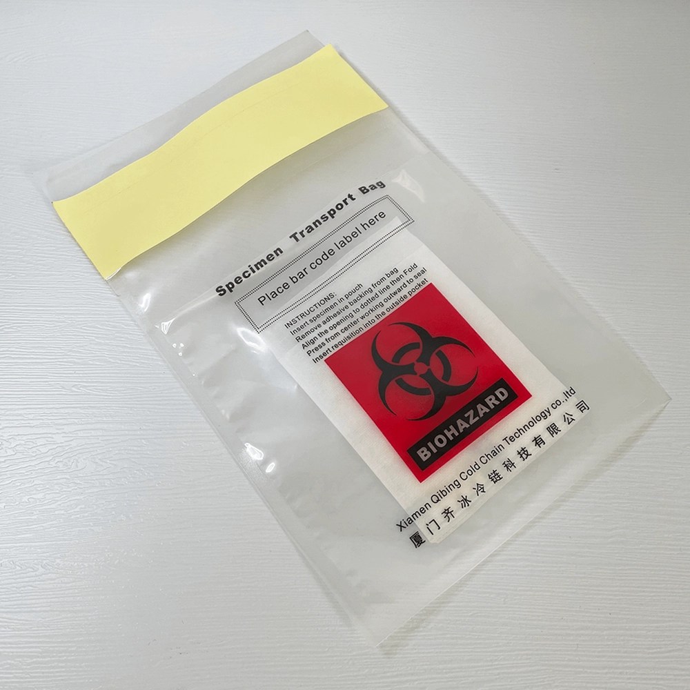 95kPa Specimen Transport Bags Integral Packaging