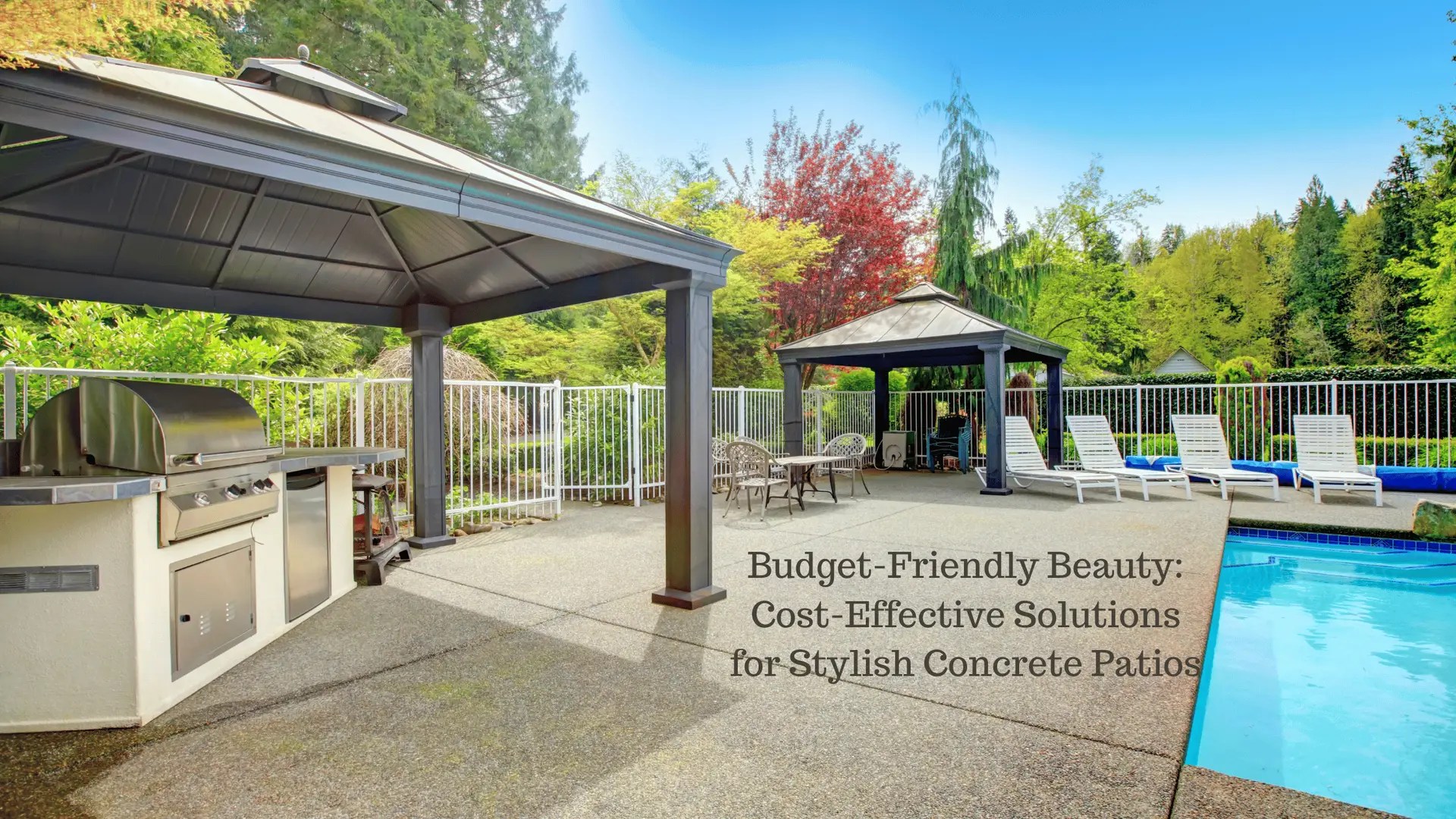 BudgetFriendly Beauty CostEffective Solutions for Stylish Concrete