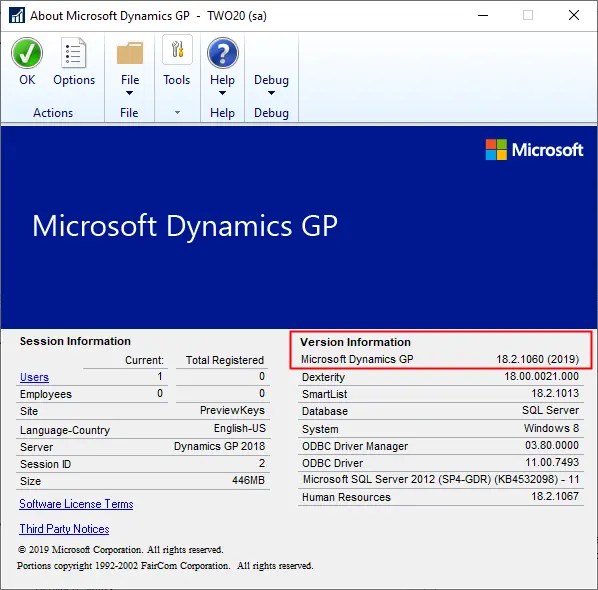 Product Release Downloads for Microsoft Dynamics GP