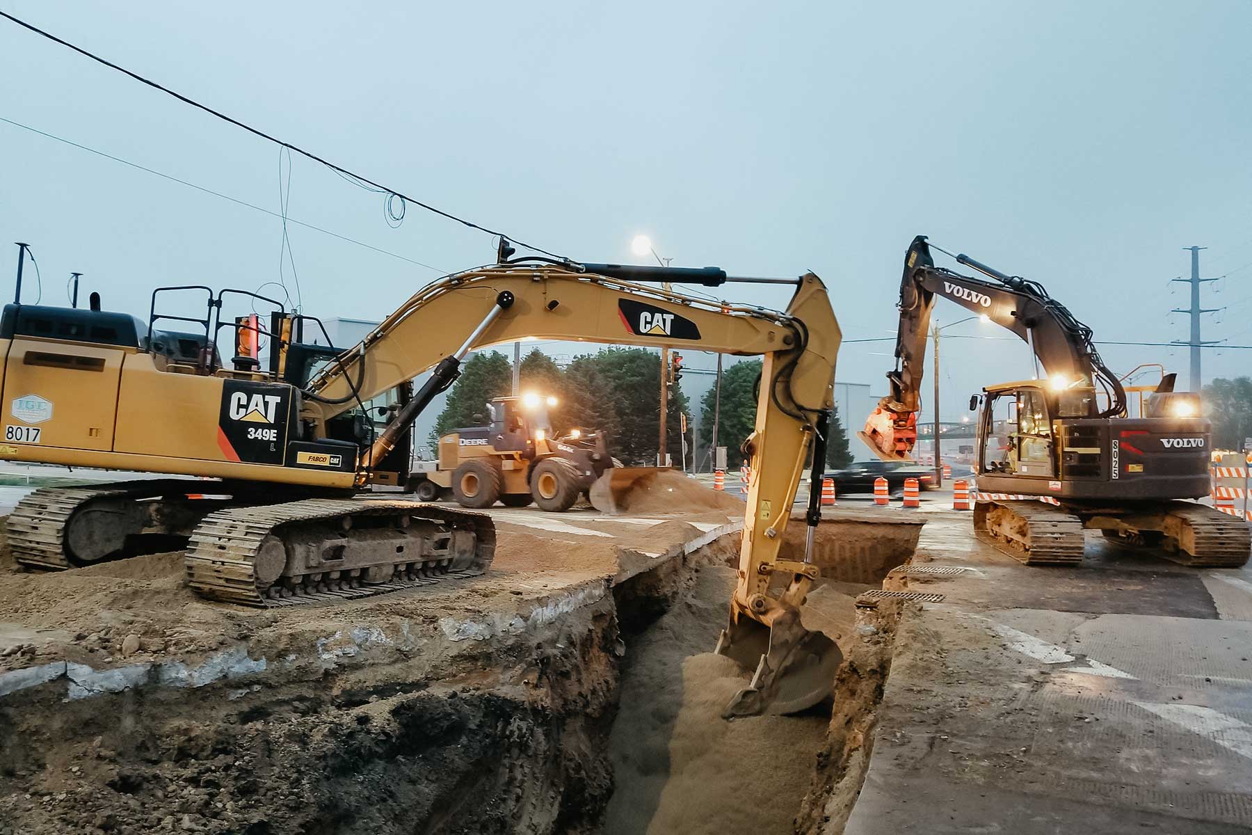 Highway Construction Integrity Grading & Excavating Wisconsin