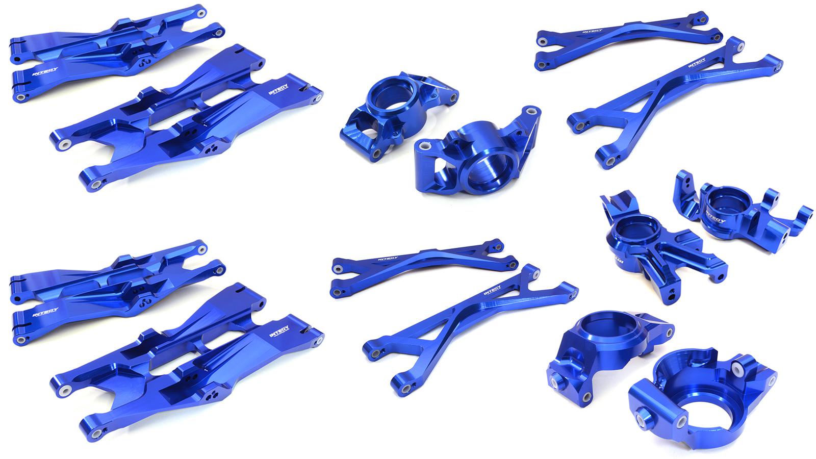 Billet Machined Suspension Conversion Kit for Traxxas XMaxx 4X4 for R/C or RC Team Integy