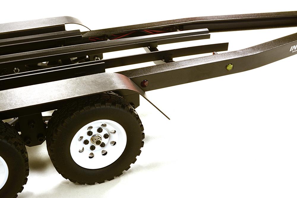 Machined Alloy Dual Axle Boat Trailer Kit for 1/10 Scale RC 670x190x160mm for R/C or RC Team
