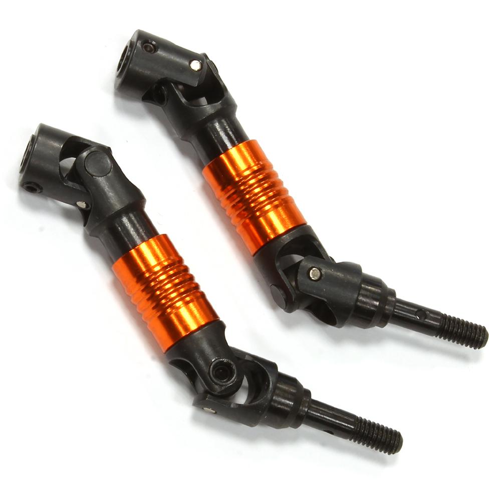 T2 Dual Joint Telescopic Universal Drive Shaft(2) for 1/16 Traxxas