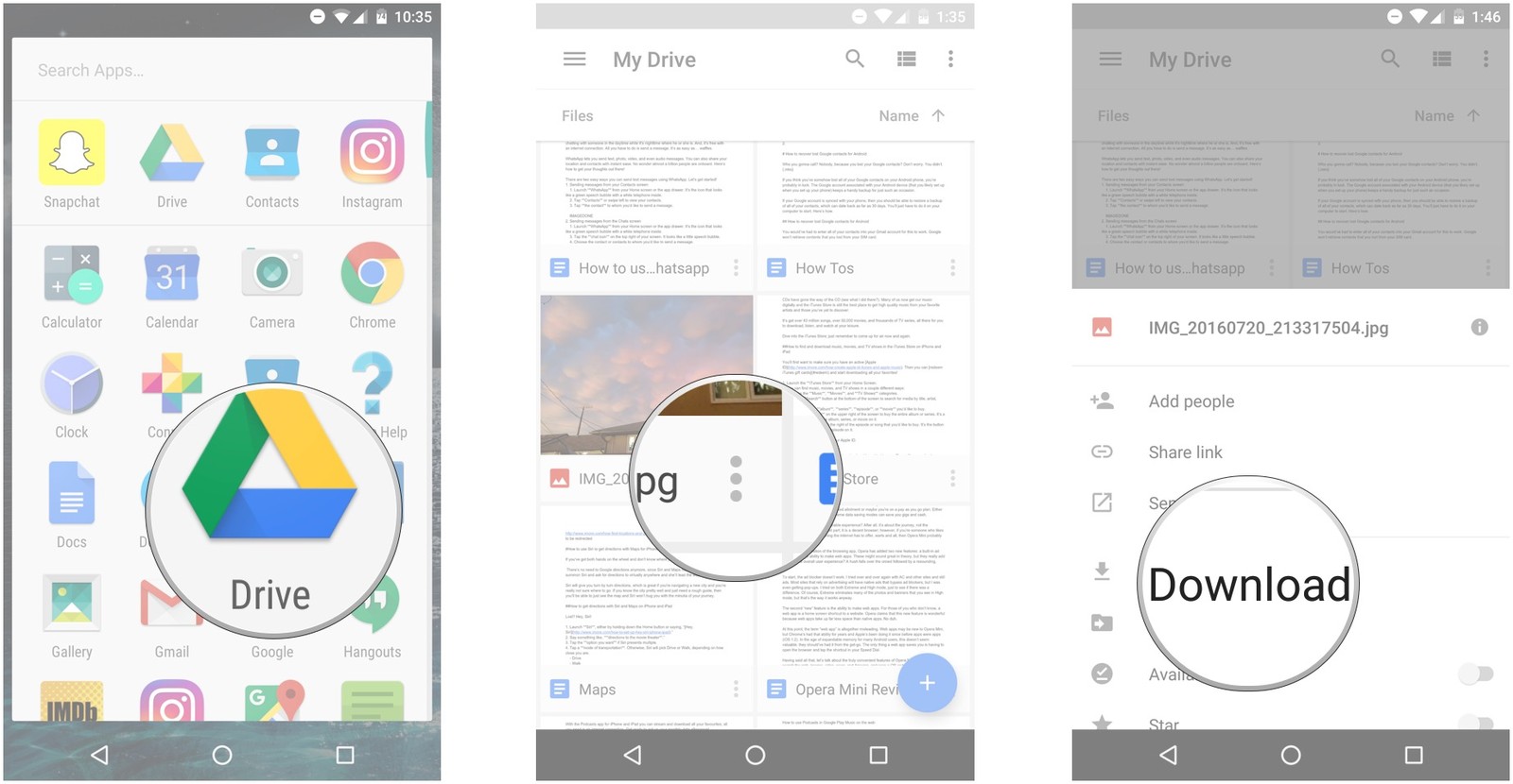 Tutorial de Google Drive para Android IntelDig