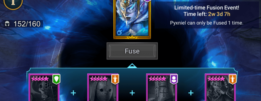 Pyxniel Fusion Timeline Raid Shadow Legends InTeleria