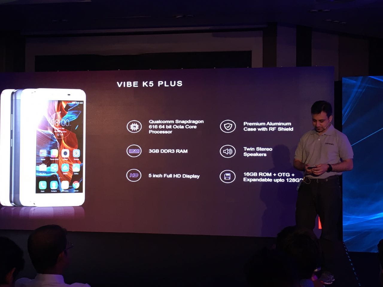 Lenovo Vibe K5 Plus Upgraded Variant Launched In India