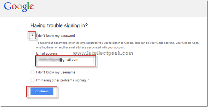 Reset Email ID Password For Gmail, Yahoo Or Any Email Service