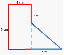 Area of Compound Shapes Rectangles and Triangles
