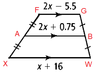 Isosceles Trapezoid Midsegment Theorem Worksheet