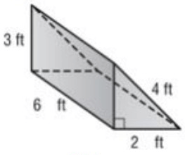 Lateral Surface Area and Total Surface Area of Triangular Prism