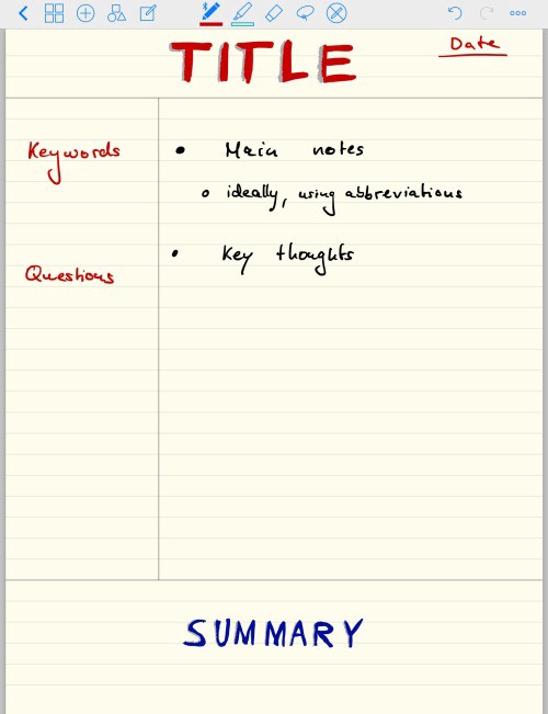 Take Effective Notes Intelligent