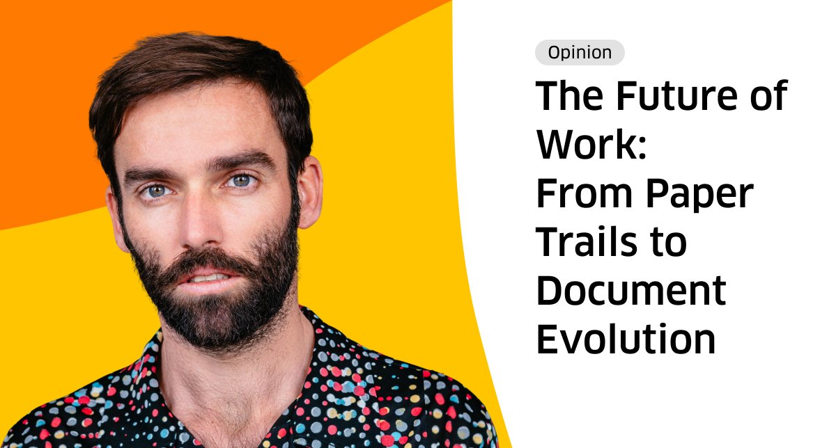 The Future of Work From Paper Trails to Document Evolution