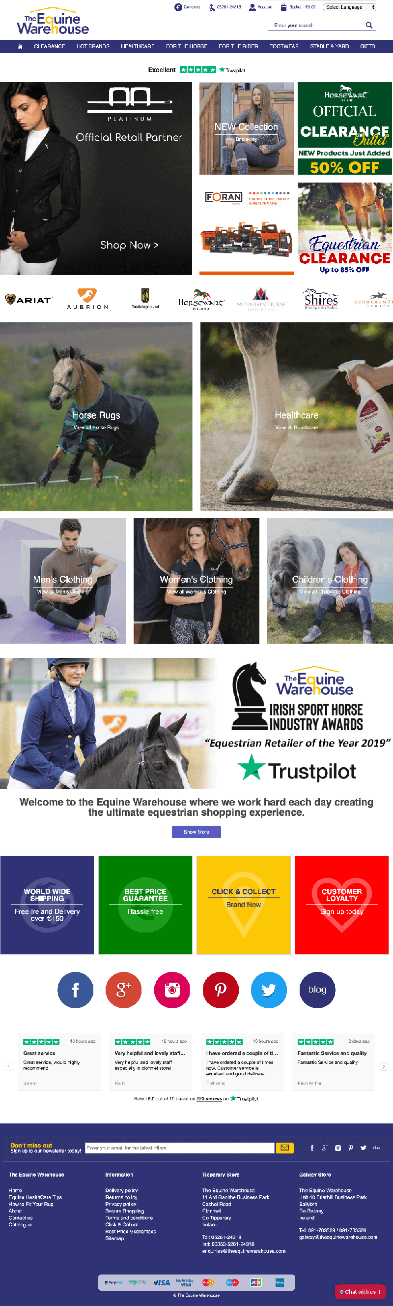 Equine Warehouse Case Study Intelligent Retail