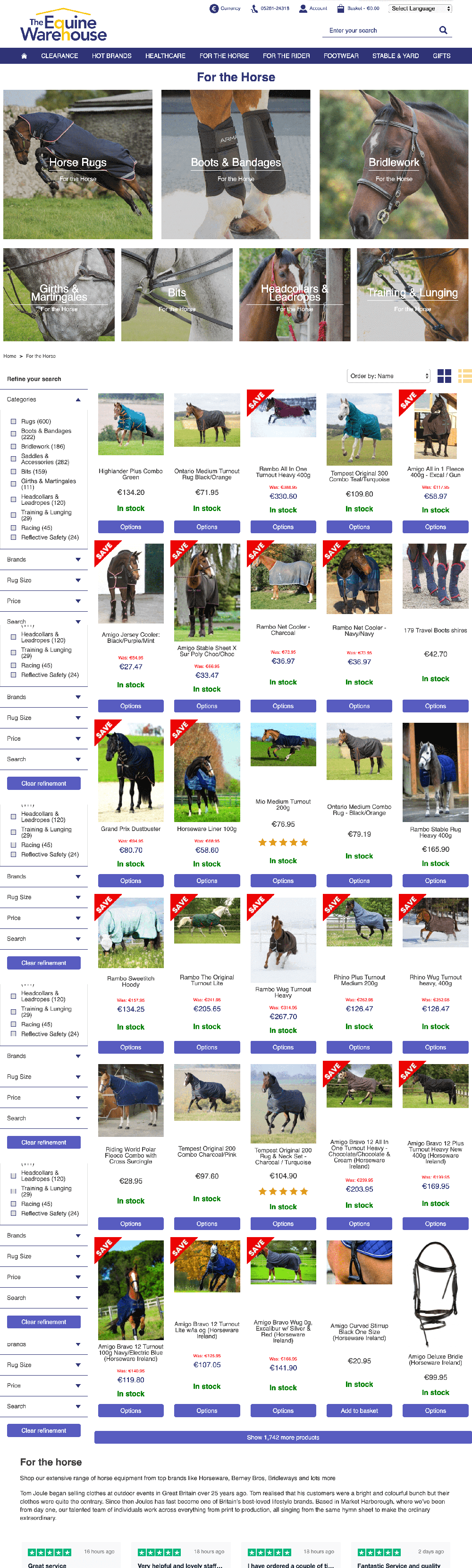 Equine Warehouse Case Study Intelligent Retail