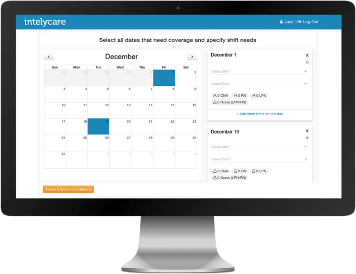 IntelyCare OnDemand Healthcare Staffing Solution