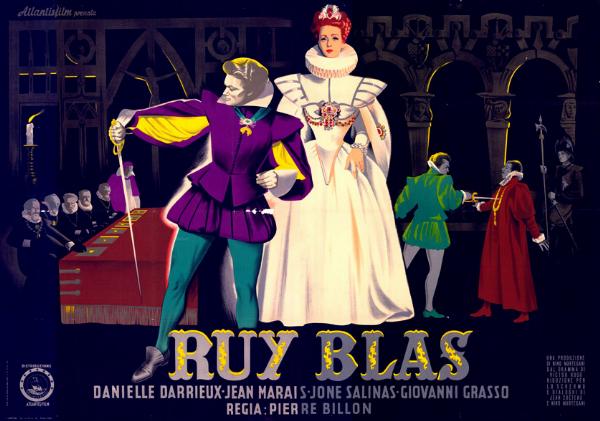Affiche RUY BLAS 140x200cm intemporel
