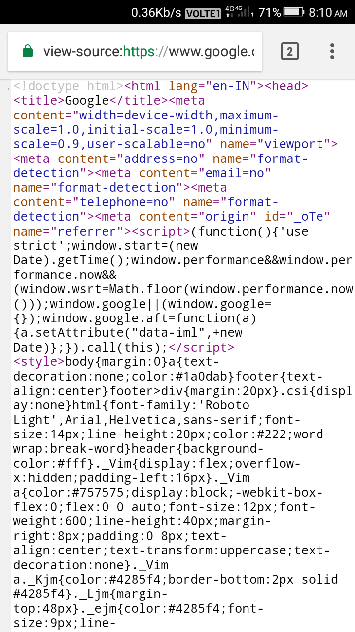 google source code IntenseClick