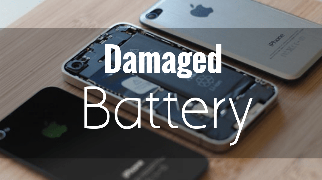 damaged battery IntenseClick