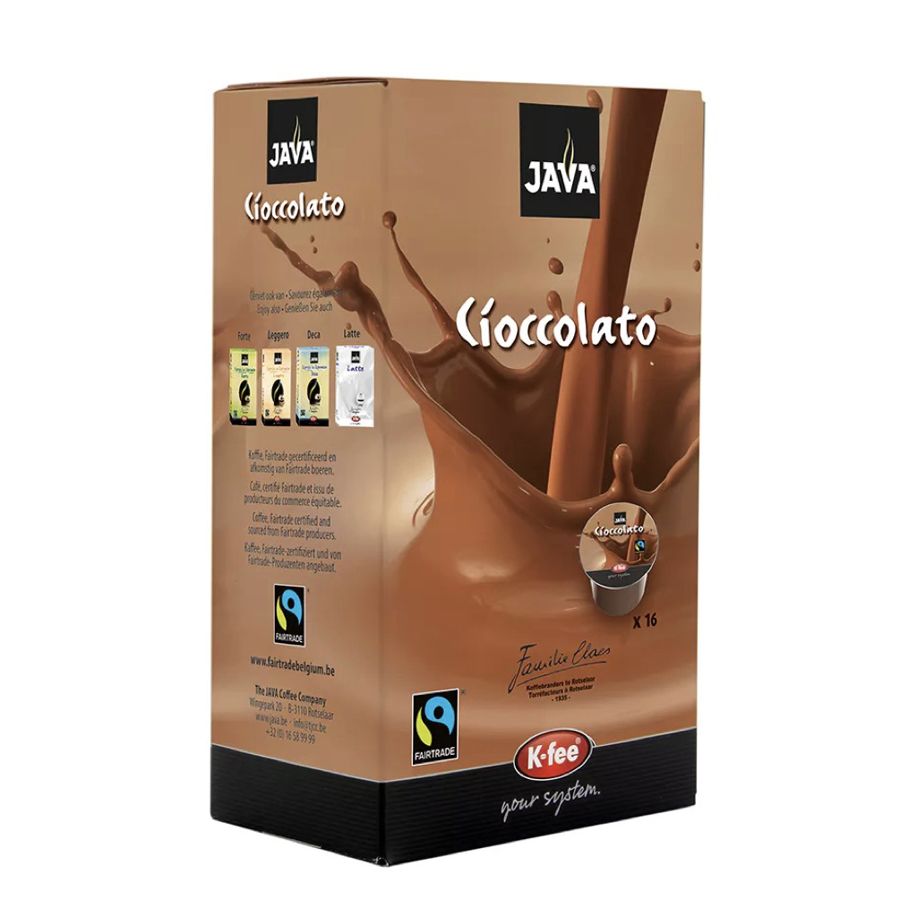 JAVA Capsules KFee System "Cioccolato" 16 x 7,2 gr Interdrinks