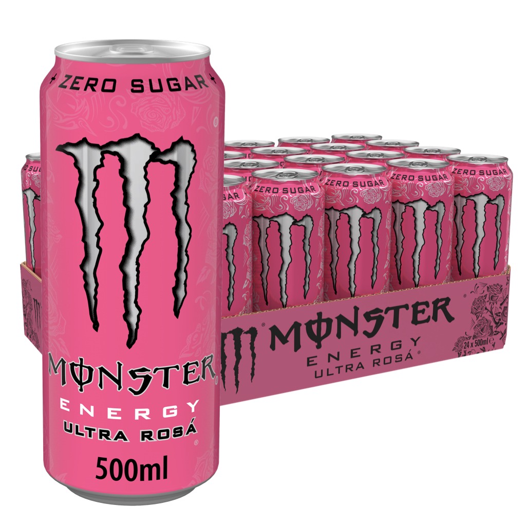 MONSTER Zero Ultra Rosa 24 x 50 cl Interdrinks