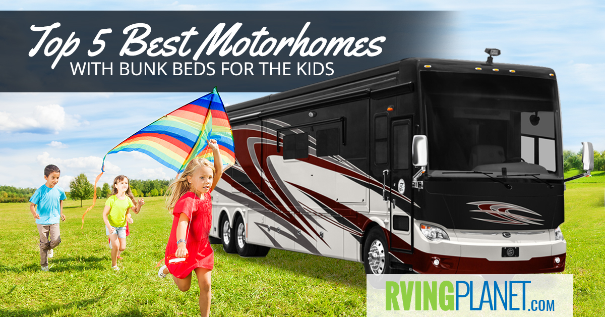 Top 5 Best 2018 Motorhomes With Bunk Beds For The Kids